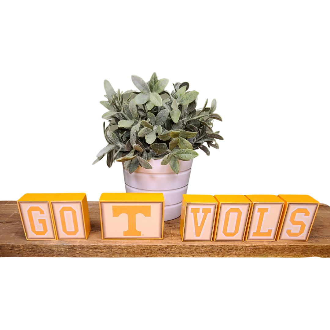 Go T Vols Decorative Blocks